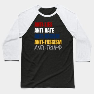 Anti-Donald-Trump Baseball T-Shirt